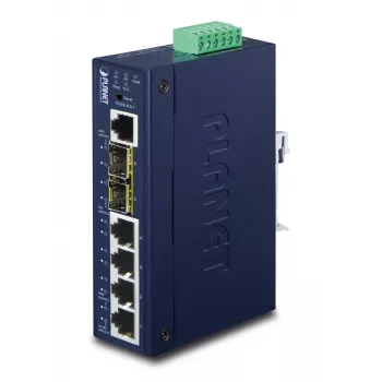 Planet Igs-5225-4t2s priemyselný switch L2 8 Gigabit + 2 Sfp 100fx/1g