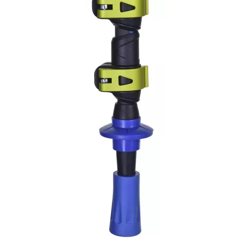 Trekingové palice Viking Carbo Lite čierna lime, 175 cm, karbón, 610 g