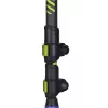 Trekingové palice Viking Carbo Lite čierna lime, 175 cm, karbón, 610 g