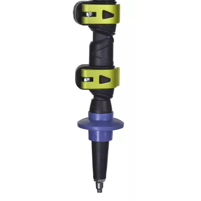 Trekingové palice Viking Carbo Lite čierna lime, 175 cm, karbón, 610 g