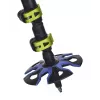 Trekingové palice Viking Carbo Lite čierna lime, 175 cm, karbón, 610 g
