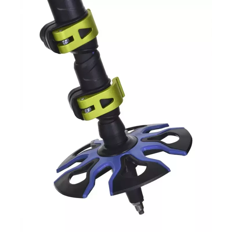 Trekingové palice Viking Carbo Lite čierna lime, 175 cm, karbón, 610 g