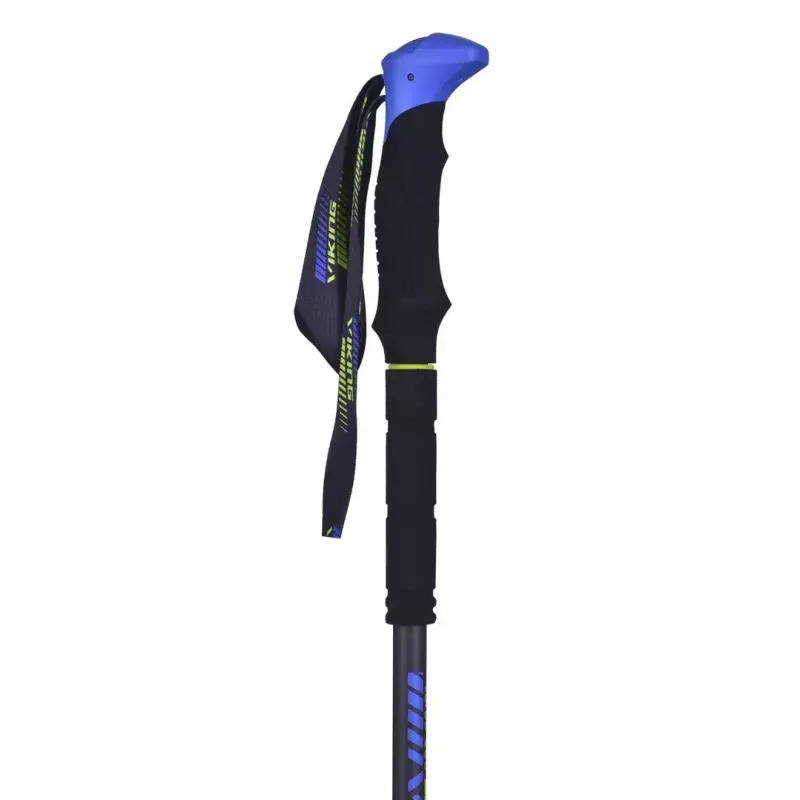 Trekingové palice Viking Carbo Lite čierna lime, 175 cm, karbón, 610 g