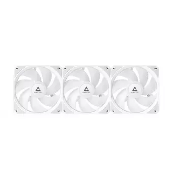 All-in-One kvapalinový chladič CHIEFTEC CLC-360-RGB-W — 360 mm radiátor, 3x 120 mm RGB ventilátory, biely, 40 cm hadice