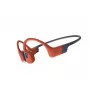 Shokz OpenSwim Pro slúchadlá s kostným vedením, IP68, 32 GB MP3, Bluetooth, až 9 h, USB-C, červené
