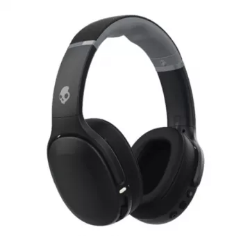 Skullcandy Crusher Evo slúchadlá – bezdrôtový a káblový Over-Ear headset, Bluetooth 5.0, 40 h batéria, USB-C, 3,5 mm, skladacie, čierne