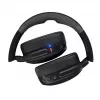 Skullcandy Crusher Evo slúchadlá – bezdrôtový a káblový Over-Ear headset, Bluetooth 5.0, 40 h batéria, USB-C, 3,5 mm, skladacie, čierne