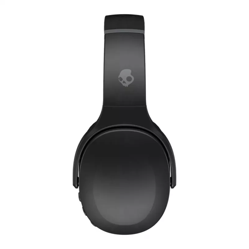 Skullcandy Crusher Evo slúchadlá – bezdrôtový a káblový Over-Ear headset, Bluetooth 5.0, 40 h batéria, USB-C, 3,5 mm, skladacie, čierne