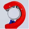 Knipex DP50 90 23 01 BK rezač rúr, červený/modrý