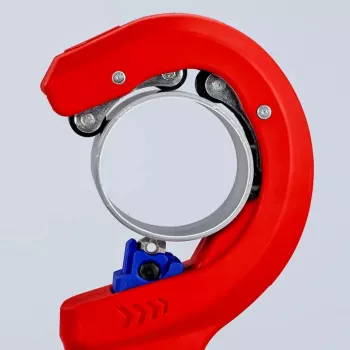 Rezačka rúr Knipex 90 23 01 BK oceľová čepeľ plastová rukoväť 165 mm
