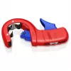 Knipex DP50 90 23 01 BK rezač rúr, červený/modrý