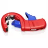Knipex DP50 90 23 01 BK rezač rúr, červený/modrý