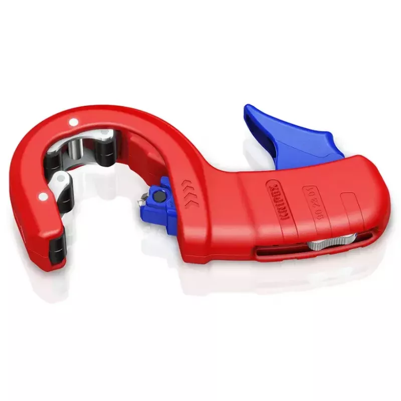 Knipex DP50 90 23 01 BK rezač rúr, červený/modrý
