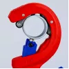Knipex DP50 90 23 01 BK rezač rúr, červený/modrý