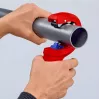 Knipex DP50 90 23 01 BK rezač rúr, červený/modrý