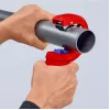 Knipex DP50 90 23 01 BK rezač rúr, červený/modrý