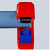 Knipex DP50 90 23 01 BK rezač rúr, červený/modrý