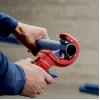 Knipex DP50 90 23 01 BK rezač rúr, červený/modrý