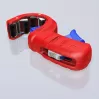 Knipex DP50 90 23 01 BK rezač rúr, červený/modrý