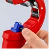 Knipex DP50 90 23 01 BK rezač rúr, červený/modrý