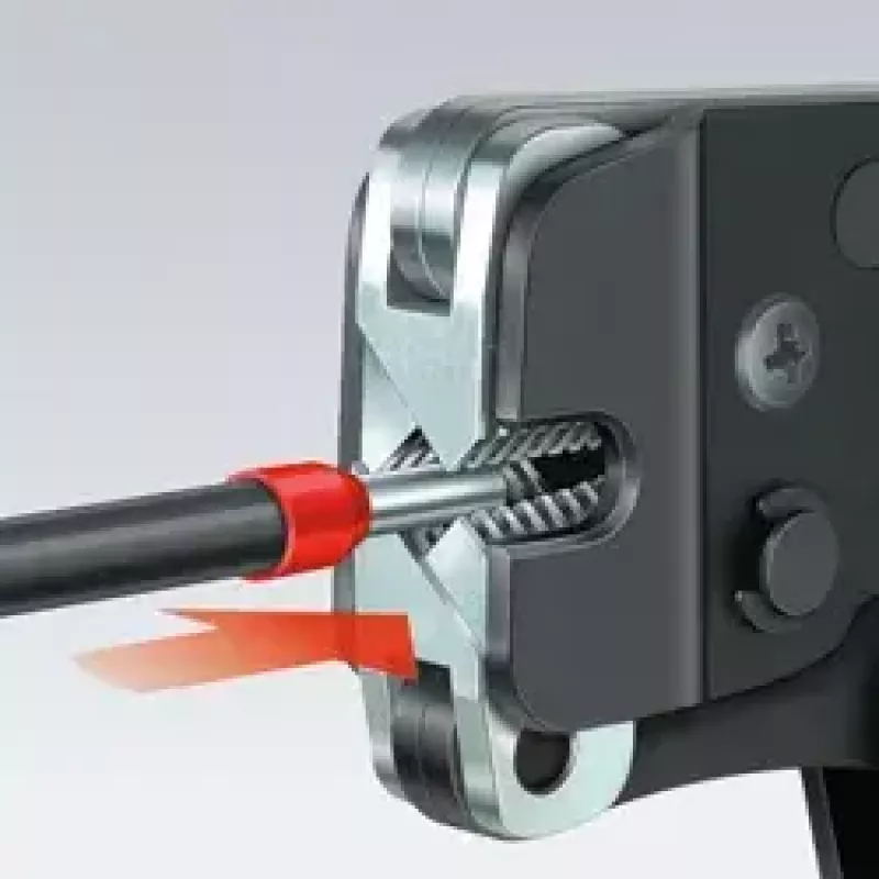 Knipex 97 53 09 lisovacie kliešte na dutinky, 0,08–16 mm²