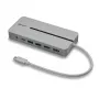 Lindy DST-Mx Duo USB-C mini dokovacia stanica pre laptop/MacBook s duálnym displejom (4K) a 100 W pass-through nabíjaním