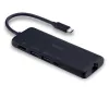 Lindy DST-Mini USB-C laptop mini dokovacia stanica s podporou 4K a 100W pass-through nabíjaním