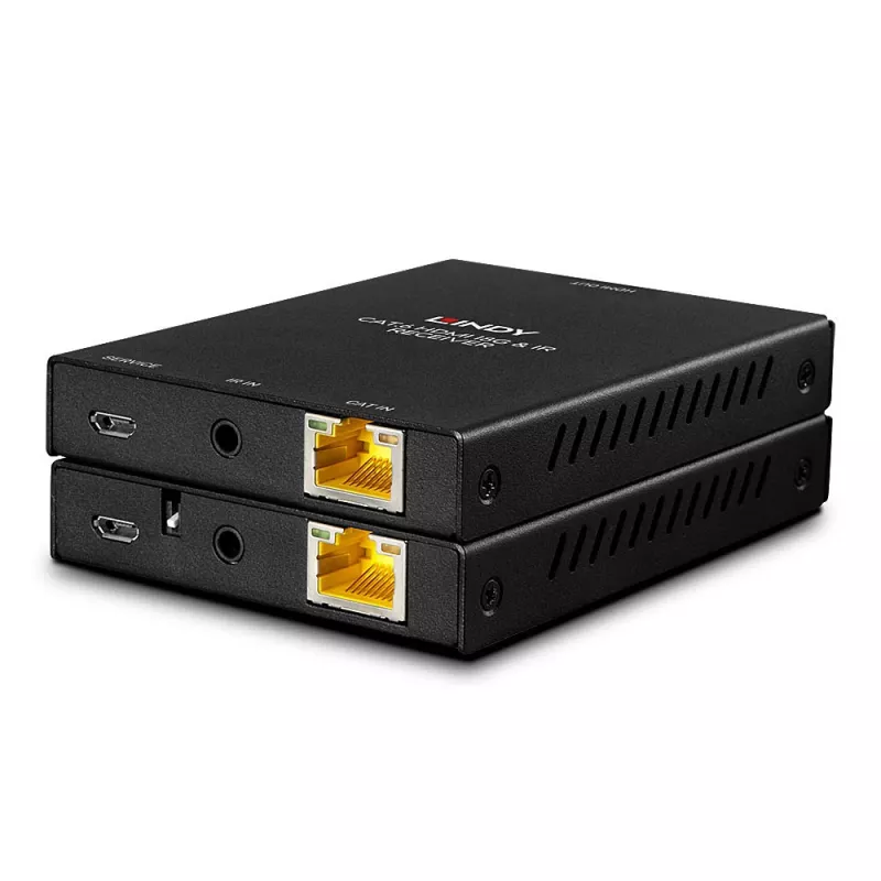 Lindy 50m Cat.6 HDMI 4K60 a IR extender s PoC a Loop Out