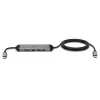 Lindy DST-Micro 140, USB-C laptop micro dokovacia stanica s podporou 4K a 1,4 m 60W nabíjacím káblom