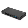 Lindy DST-Micro, USB-C laptop micro dokovacia stanica s podporou 4K a 100W pass-through nabíjaním