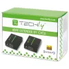 AV vysielač a prijímač TECHLY IDATA EXT-E70 — predĺženie HDMI cez kábel Cat6/6a/7, Full HD 1920x1080, 60 m, 10,2 Gbit/s, HDCP, čierny