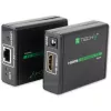 AV vysielač a prijímač TECHLY IDATA EXT-E70 — predĺženie HDMI cez kábel Cat6/6a/7, Full HD 1920x1080, 60 m, 10,2 Gbit/s, HDCP, čierny