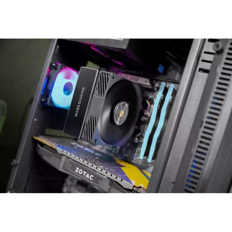Mars Gaming MCPU-X4 procesorový vzduchový chladič 12 cm čierny 1 ks