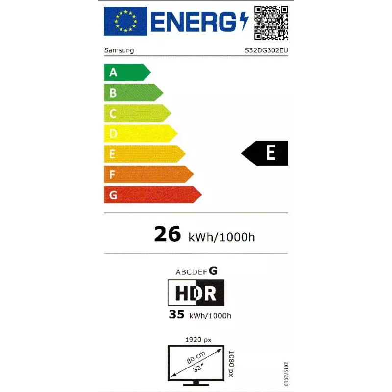 Samsung LS32DG302EUXEN počítačový monitor 81,3 cm (32 inch) 1920 x 1080 pixelov Full HD LCD čierny