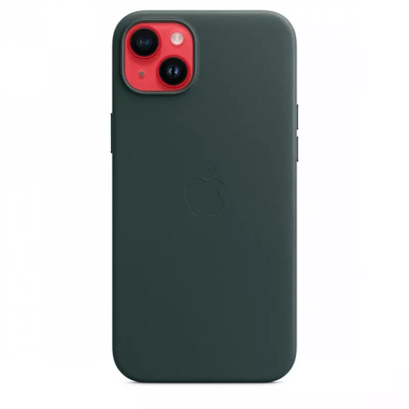 Apple kožené puzdro s MagSafe iPhone 14 Plus Forest zelené