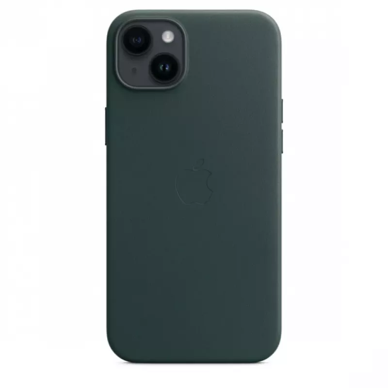 Apple kožené puzdro s MagSafe iPhone 14 Plus Forest zelené