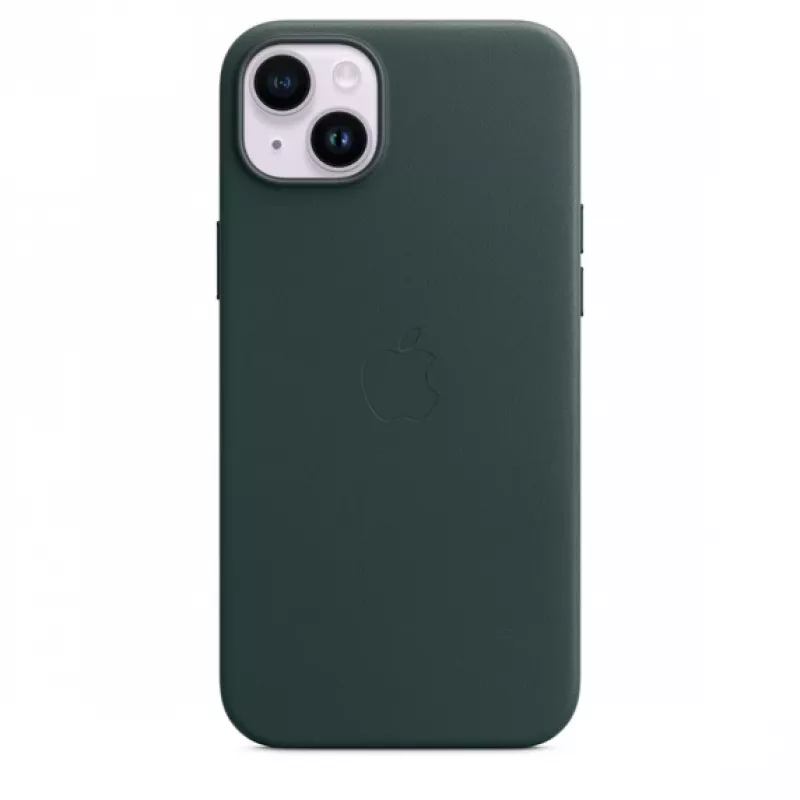Apple kožené puzdro s MagSafe iPhone 14 Plus Forest zelené