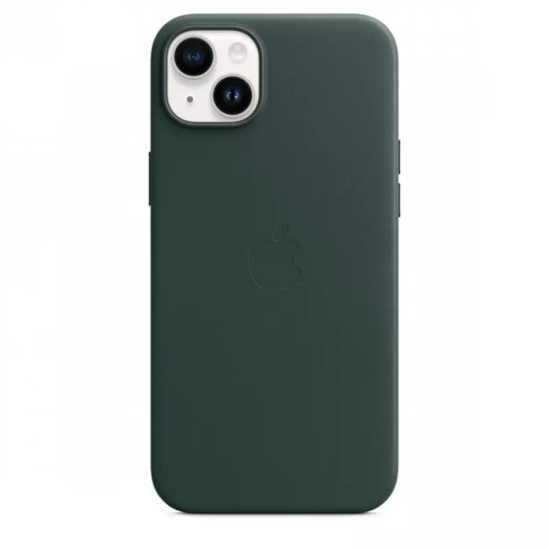 Apple kožené puzdro s MagSafe iPhone 14 Plus Forest zelené