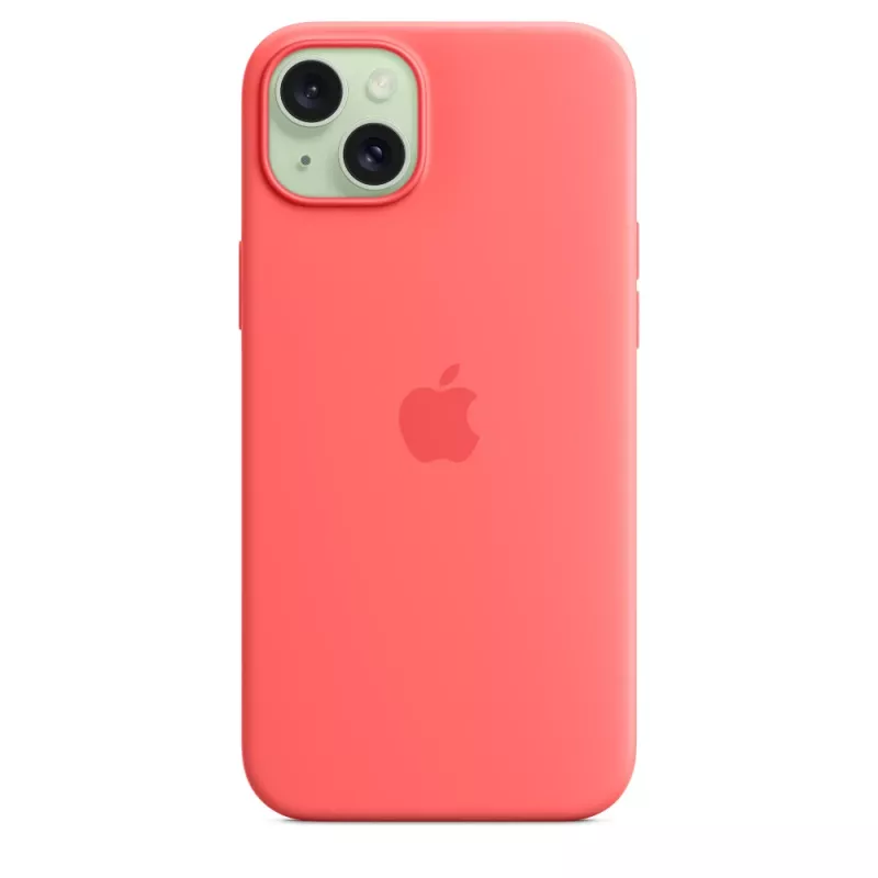 Apple Silicone Case s MagSafe iPhone 15 Plus guava