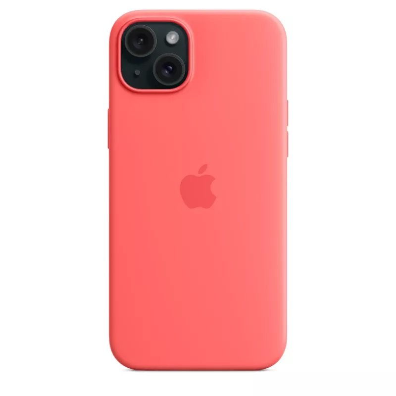 Apple Silicone Case s MagSafe iPhone 15 Plus guava