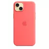 Apple Silicone Case s MagSafe iPhone 15 Plus guava