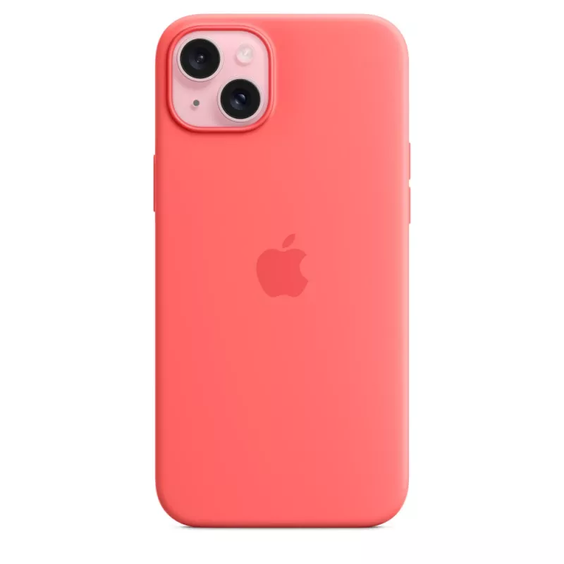 Apple Silicone Case s MagSafe iPhone 15 Plus guava