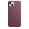Apple FineWoven puzdro s MagSafe iPhone 15 Plus Mulberry