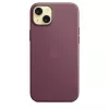 Apple FineWoven puzdro s MagSafe iPhone 15 Plus Mulberry
