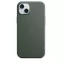 Apple FineWoven puzdro s MagSafe iPhone 15 Plus Evergreen