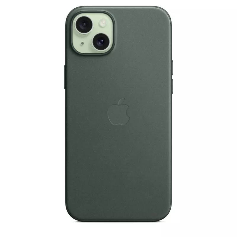 Apple FineWoven puzdro s MagSafe iPhone 15 Plus Evergreen