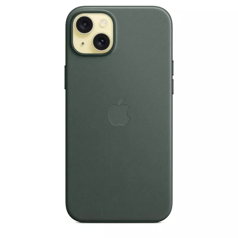 Apple FineWoven puzdro s MagSafe iPhone 15 Plus Evergreen