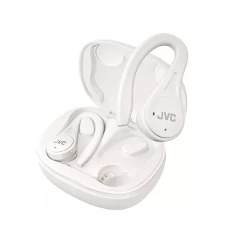 JVC Sports TWS biela, True Wireless Stereo (TWS), 20 - 20000 Hz, hovory/hudba, 6,8 g, headset, biela