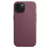 Apple FineWoven puzdro s MagSafe iPhone 15 Mulberry