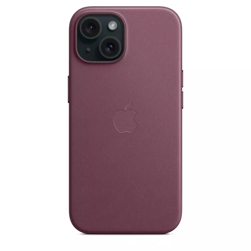 Apple FineWoven puzdro s MagSafe iPhone 15 Mulberry